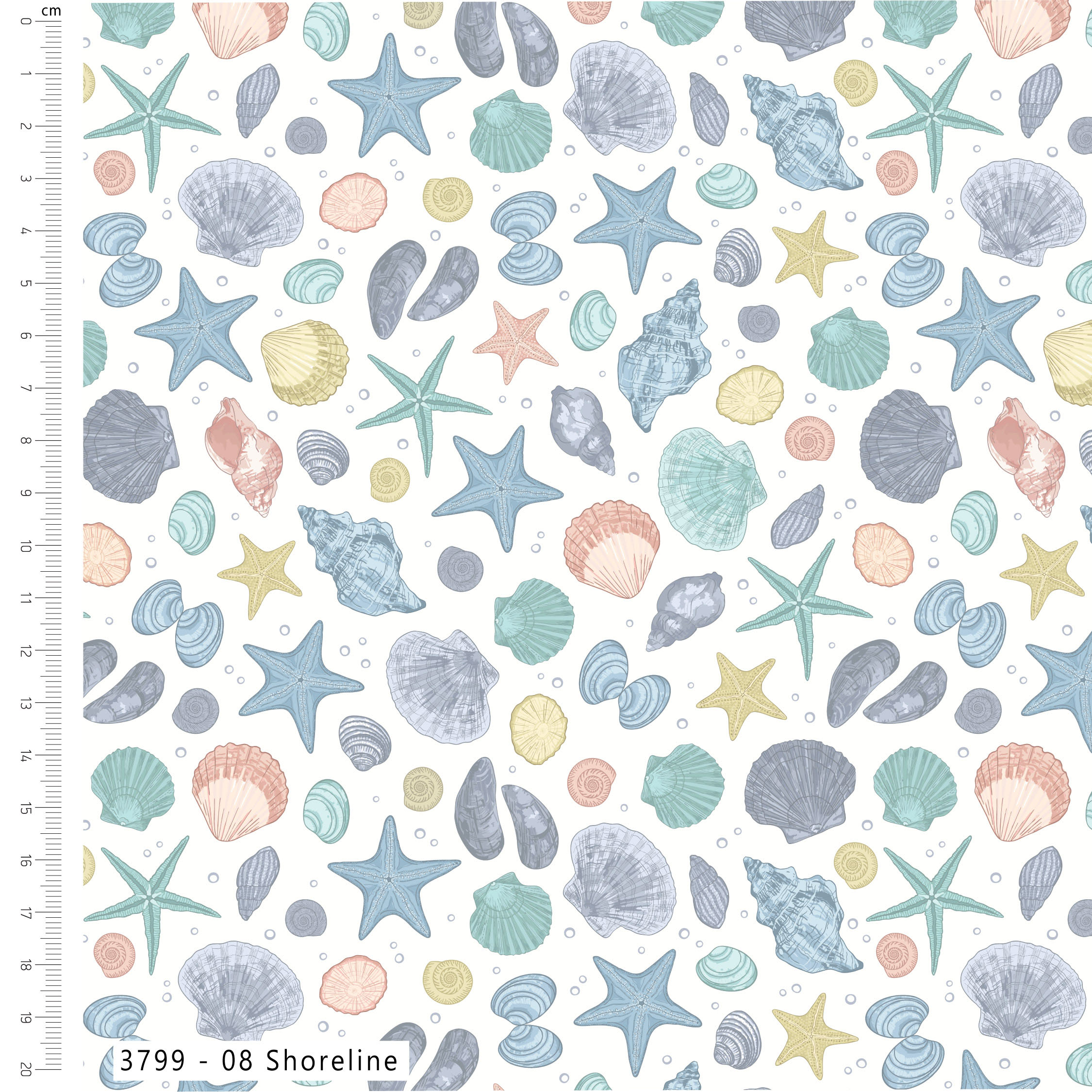 (Pre-order) Hidden Tides by the The Crafty Lass - Fat Quarters (3798-00) - Image 10