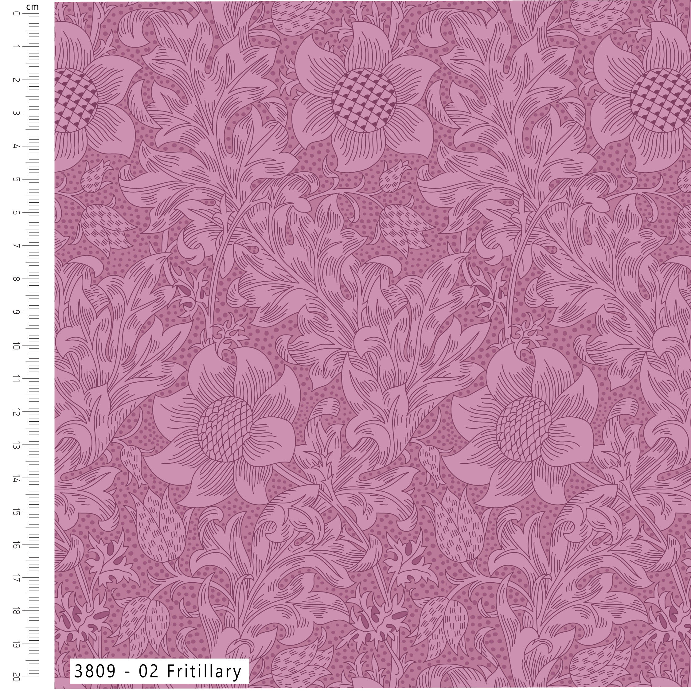 (Pre-order) Olive Orchard - William Morris - V&A - Organic Cotton Prints (3809) - Image 2