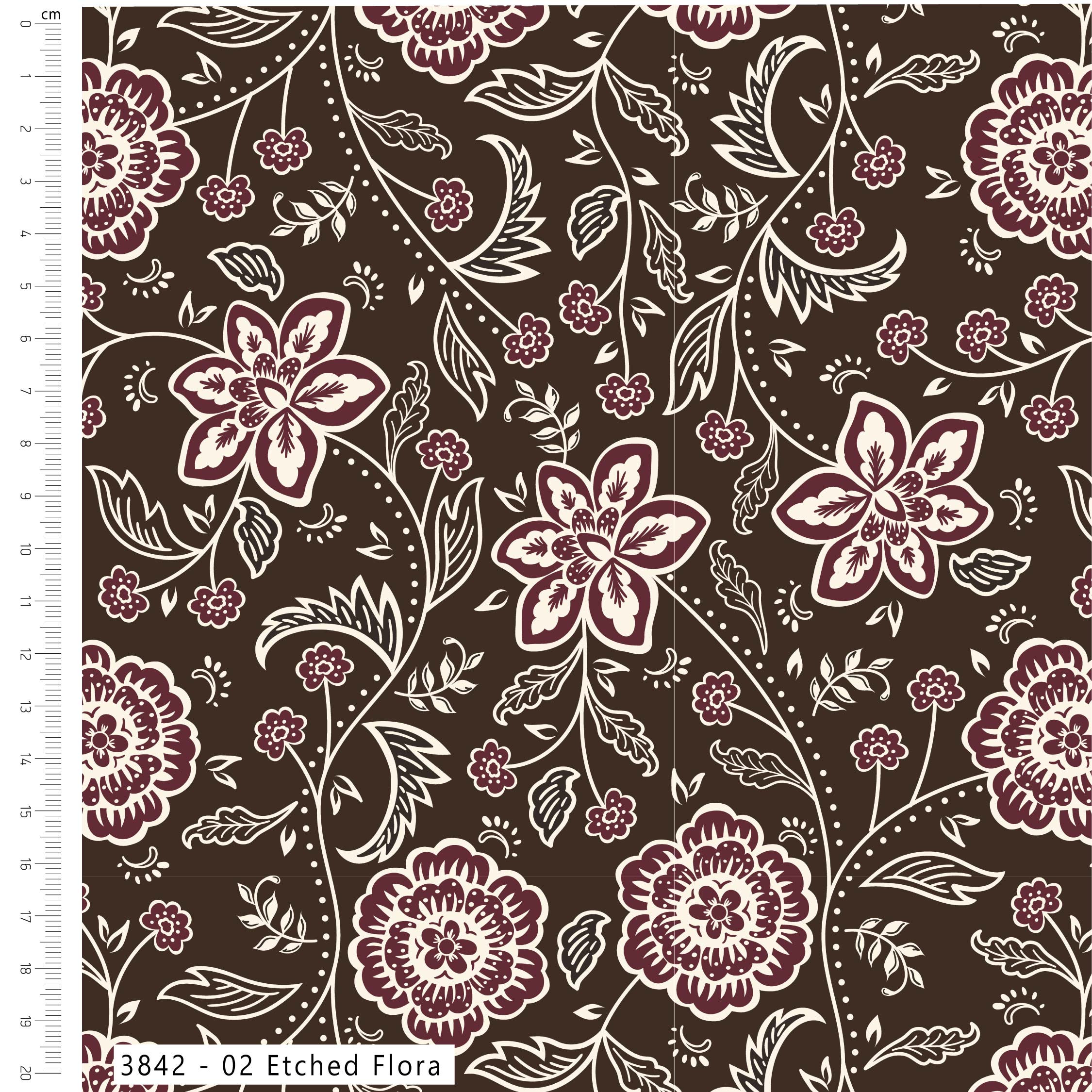 (Pre-order) Folklore Bloom by Kimberley Hind - Viscose Prints (3842) - Image 3