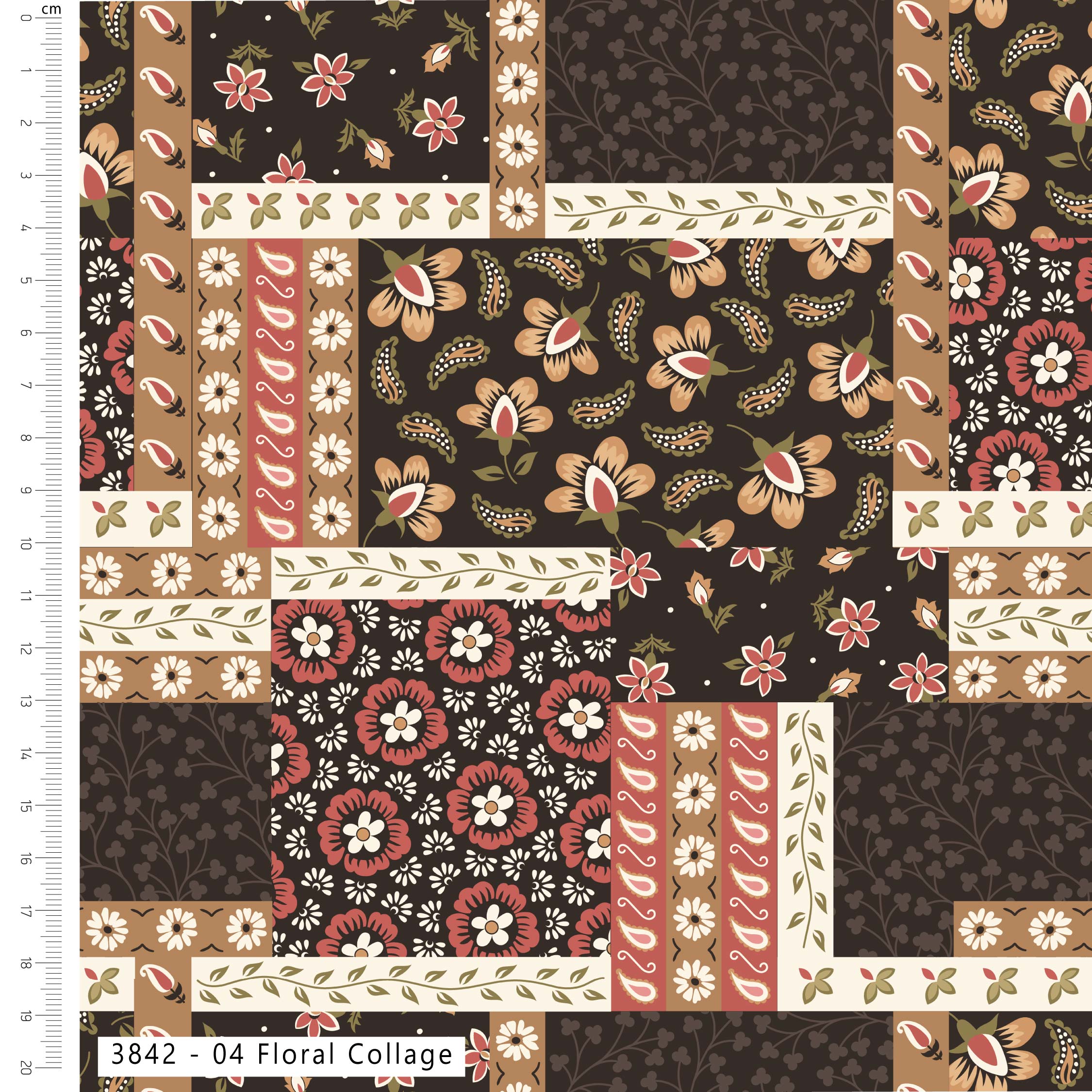 (Pre-order) Folklore Bloom by Kimberley Hind - Viscose Prints (3842)