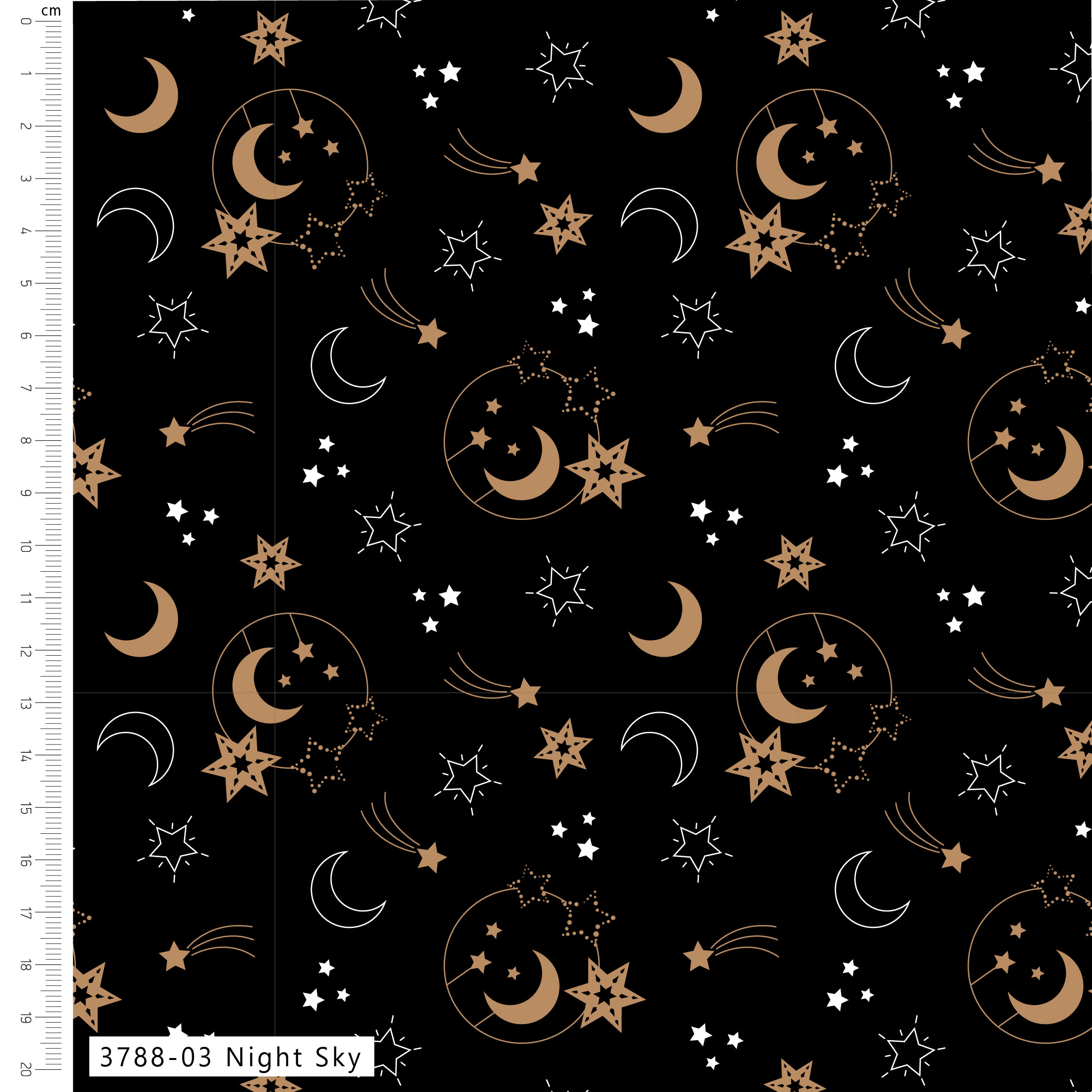 (Pre-order) Starlight Burst - Seasonal - Cotton Prints (3788) - Image 3