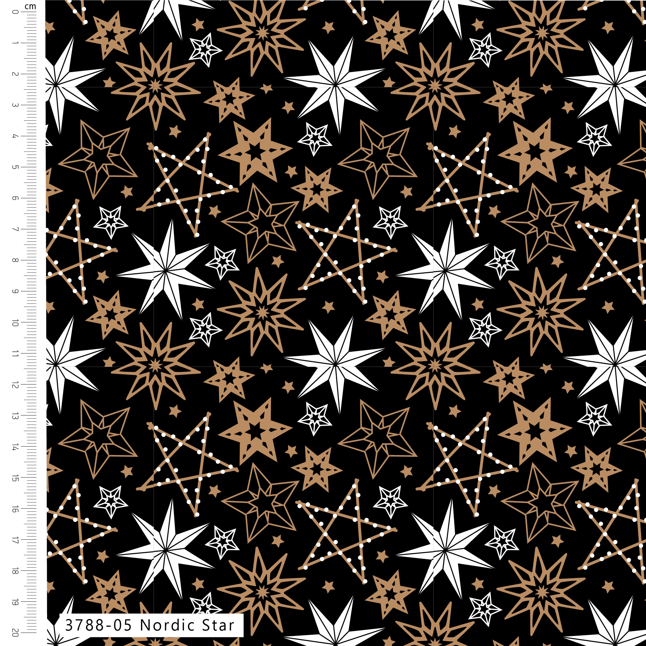(Pre-order) Starlight Burst - Seasonal - Cotton Prints (3788) - Image 5