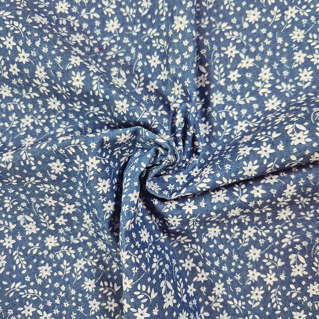 Printed Cotton Chambray (3736) - Image 2