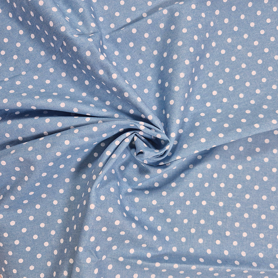 Printed Cotton Chambray (3736) - Image 4