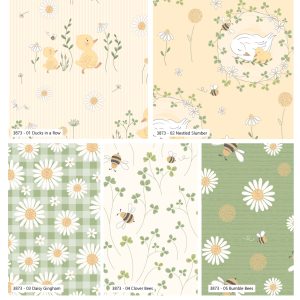 (Pre-order) Daisy & Clover - The Craft Cotton Co - Fat Quarters (3873)