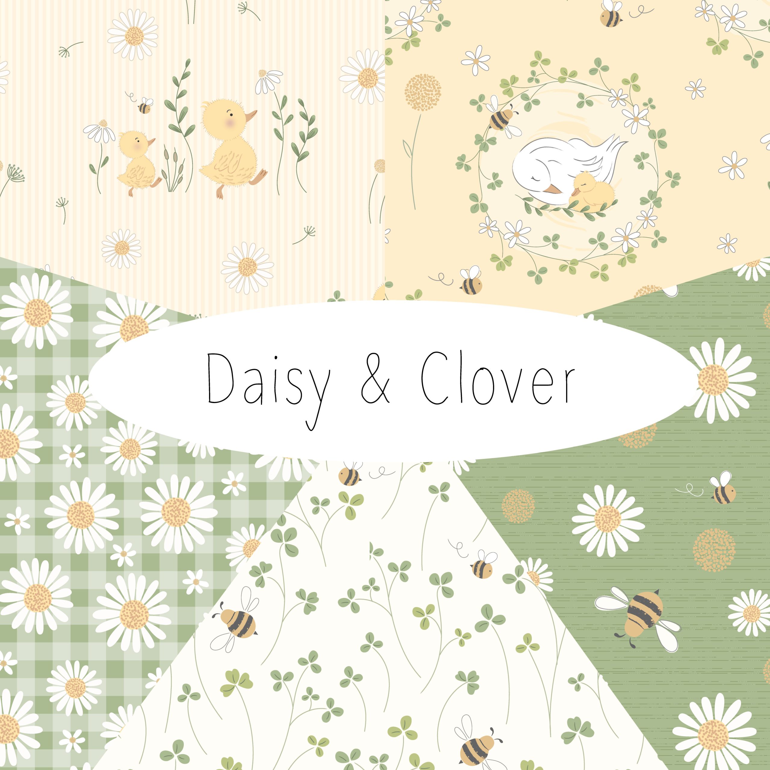 (Pre-order) Daisy & Clover - The Craft Cotton Co - Cotton Prints (3873)