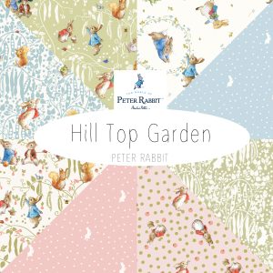 (Pre-order) Hill Top Garden - Peter Rabbit - Make + Believe Cotton Prints (3872)