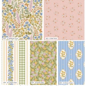 (Pre-order) Meadow Daydream - The Craft Cotton Co - Fat Quarters (3874)