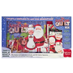 Christmas Keepsake Santa Suit Quilt Kit - 3-Wishes (3W-SSQK-BOX)