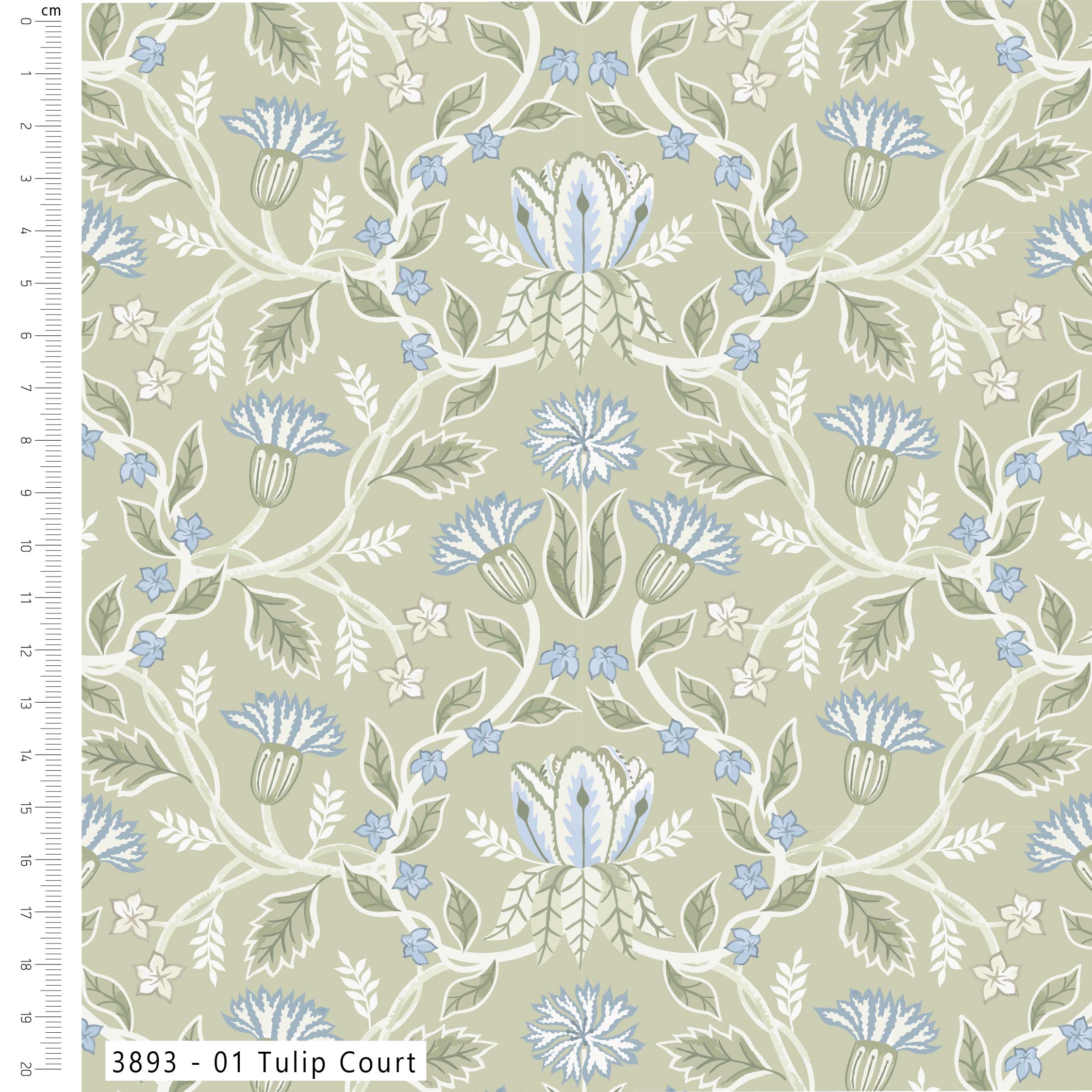 (Pre-order) Botanical Eden by Alexandra Holt - Fat Quarters (3892-00) - Image 3