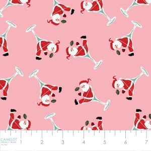 Santa Social Club - Camelot - Christmas Cotton Prints (190101)