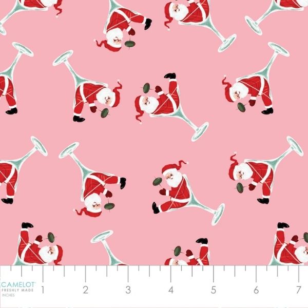 Santa Social Club - Camelot - Christmas Cotton Prints (190101)