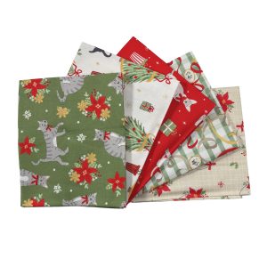Festive Felines - Christmas - Fat Quarters (3780-00)