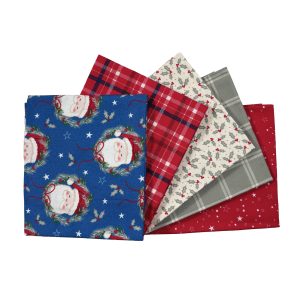 Holly Jolly Patch - Christmas - Fat Quarters (3784)