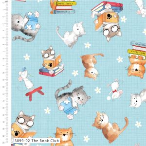 The Book Club by Susan Wheeler - Cotton Print (3899-02)