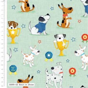 Best in Show by Susan Wheeler - Cotton Print (3899-03)