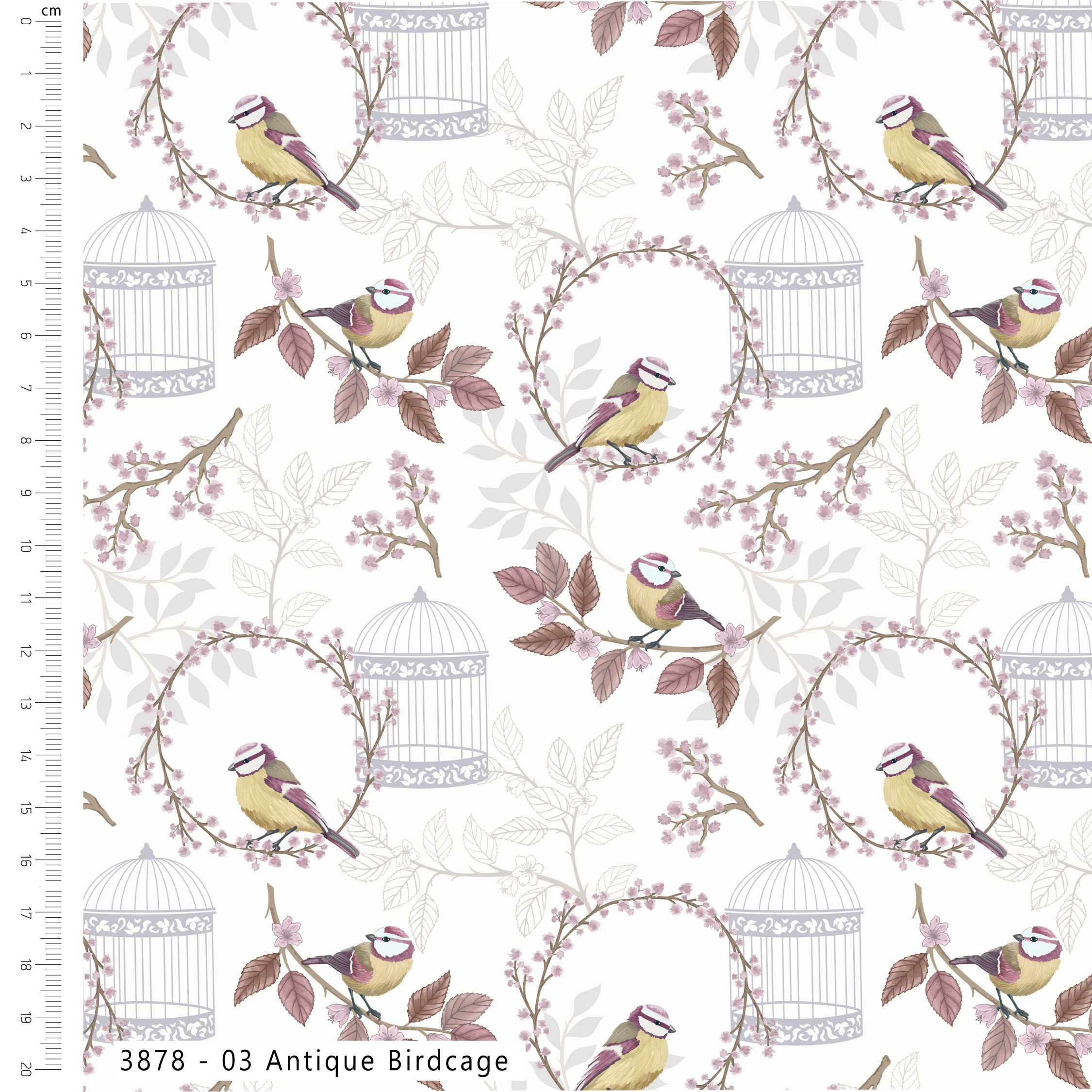 (Pre-order) Blossom & Birdsong - Alexandra Holt - Cotton Prints (3878) - Image 4