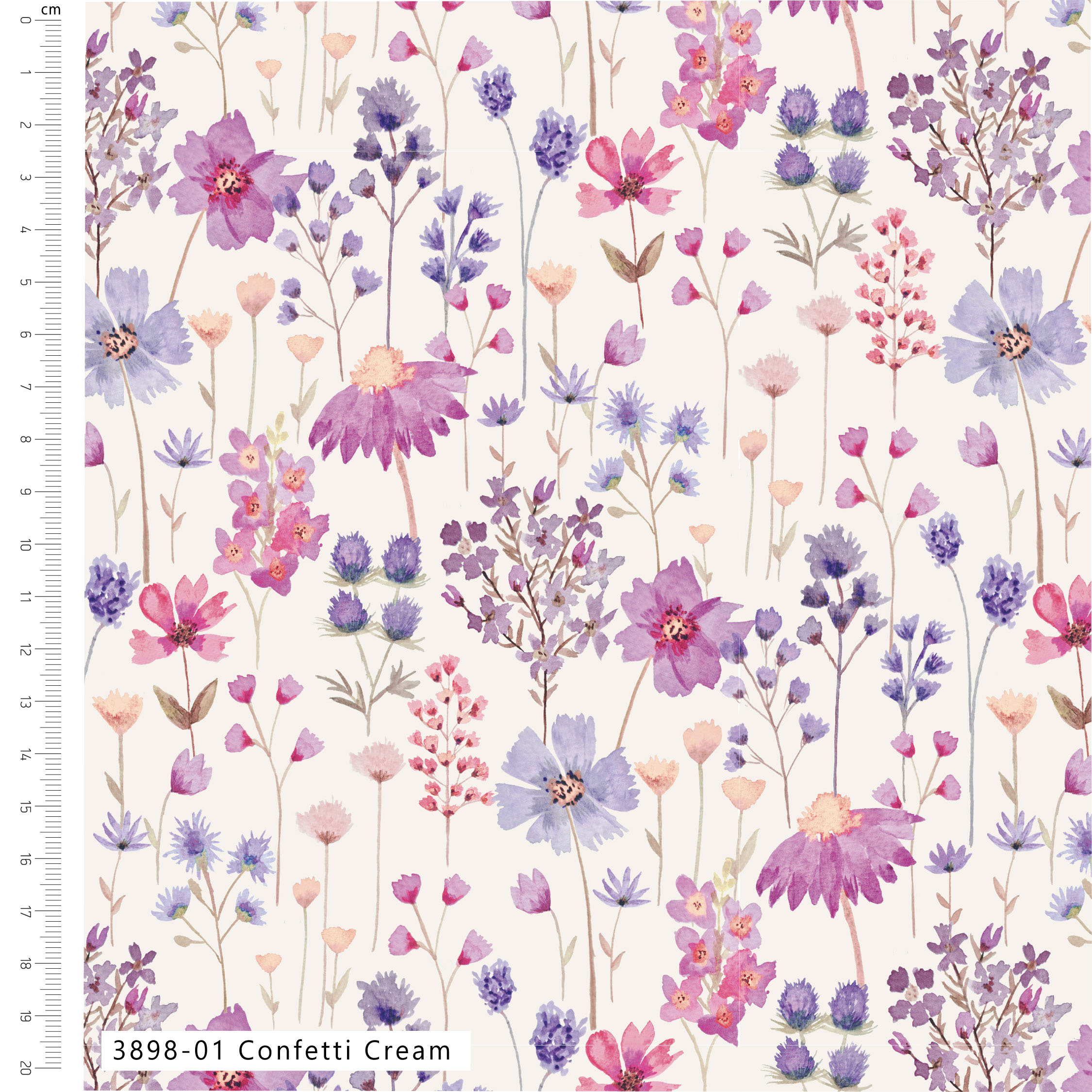 (Pre-order) Confetti Fields - The Craft Cotton Co - Cotton Prints (3898) - Image 2