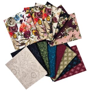 Dark Romance - Camelot - Floral Fat Quarter Pack (52240105FQB)